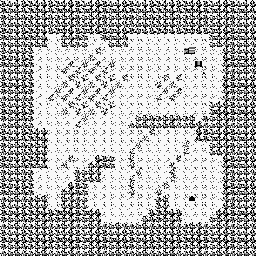 Thumbnail for a map of Water World Underwater for the Game Boy game Ninja Boy 2.