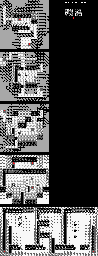 Thumbnail for a map of Wood World Inside King Wood for the Game Boy game Ninja Boy 2.