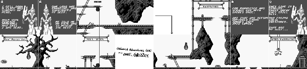 Thumbnail for a map of Paramonia for the Game Boy game Oddworld Adventures.