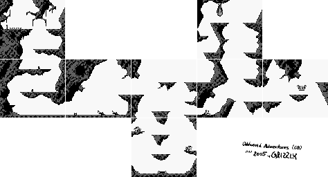 Thumbnail for a map of Paramonian Temple (3) for the Game Boy game Oddworld Adventures.