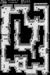 Thumbnail for a map of Stage 01-3 for the Game Boy game Penta Dragon.