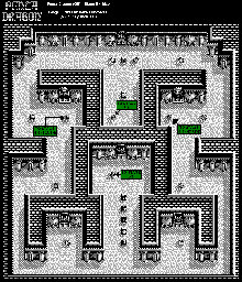 Thumbnail for a map of Stage 05-4 for the Game Boy game Penta Dragon.