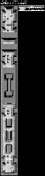 Thumbnail for a map of Stage 06-3 for the Game Boy game Penta Dragon.