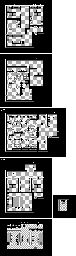 Thumbnail for a map of Celadon City Rocket Game Corner for the Game Boy game Pokemon: Red, Green & Blue Versions.