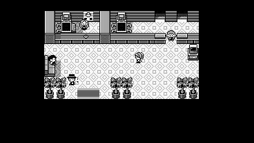 Thumbnail for a map of Cinnabar Island Pokemon Center for the Game Boy game Pokemon: Red, Green & Blue Versions.