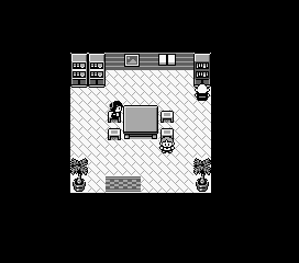 Thumbnail for a map of Fuchsia City House (1) for the Game Boy game Pokemon: Red, Green & Blue Versions.