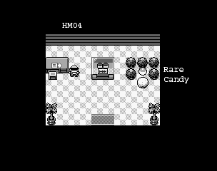 Thumbnail for a map of Fuchsia City Warden's House for the Game Boy game Pokemon: Red, Green & Blue Versions.