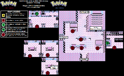 Thumbnail for a map of Lavender Town for the Game Boy game Pokemon: Red, Green & Blue Versions.