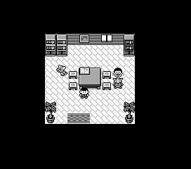 Thumbnail for a map of Lavender Town Pokemon Volunteers' House for the Game Boy game Pokemon: Red, Green & Blue Versions.