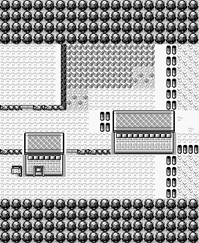 Thumbnail for a map of Route 7 (Unmarked) for the Game Boy game Pokemon: Red, Green & Blue Versions.