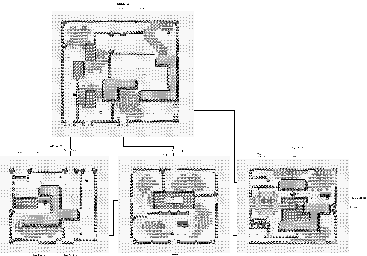 Thumbnail for a map of Safari Zone for the Game Boy game Pokemon: Red, Green & Blue Versions.