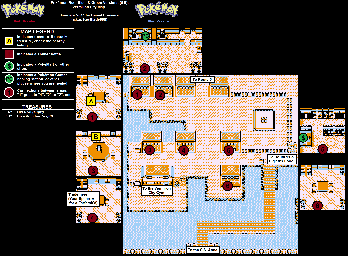 Thumbnail for a map of Vermilion City for the Game Boy game Pokemon: Red, Green & Blue Versions.