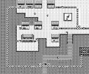 Thumbnail for a map of Vermilion City (Unmarked) for the Game Boy game Pokemon: Red, Green & Blue Versions.