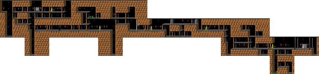Thumbnail for a map of Level 02 for the Game Boy game Prince Of Persia.