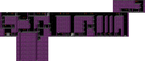 Thumbnail for a map of Level 03 for the Game Boy game Prince Of Persia.