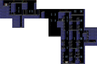 Thumbnail for a map of Level 12 for the Game Boy game Prince Of Persia.