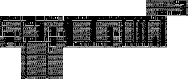 Thumbnail for a map of Level 03 for the Game Boy game Prince Of Persia.