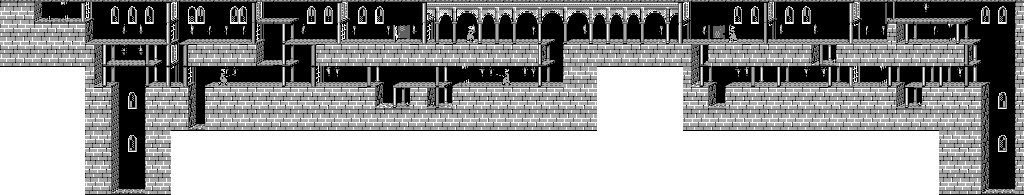 Thumbnail for a map of Level 04 for the Game Boy game Prince Of Persia.