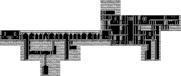 Thumbnail for a map of Level 05 for the Game Boy game Prince Of Persia.
