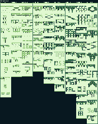 Thumbnail for a map of Level 3 for the Game Boy game Quarth.