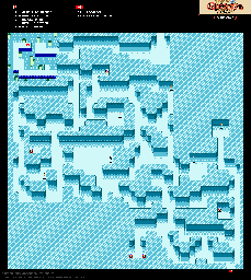 Thumbnail for a map of Blue Cave for the Game Boy game Quest RPG: Brian's Journey.