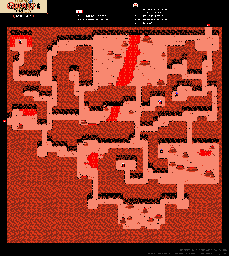 Thumbnail for a map of Boil Hole for the Game Boy game Quest RPG: Brian's Journey.