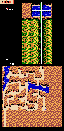 Thumbnail for a map of Cull Hazard (Alternate) for the Game Boy game Quest RPG: Brian's Journey.