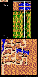 Thumbnail for a map of Cull Hazard for the Game Boy game Quest RPG: Brian's Journey.