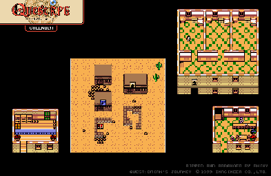 Thumbnail for a map of Greenoch (Unmarked) for the Game Boy game Quest RPG: Brian's Journey.