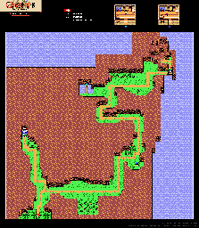 Thumbnail for a map of Holy Plains for the Game Boy game Quest RPG: Brian's Journey.