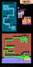 Thumbnail for a map of Island Of Skye for the Game Boy game Quest RPG: Brian's Journey.