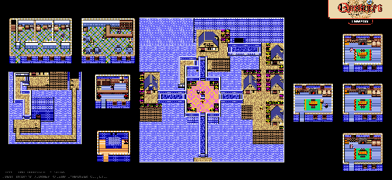 Thumbnail for a map of Larapool (Unmarked) for the Game Boy game Quest RPG: Brian's Journey.