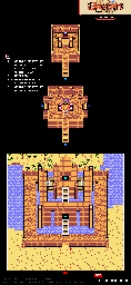 Thumbnail for a map of Shamwood for the Game Boy game Quest RPG: Brian's Journey.