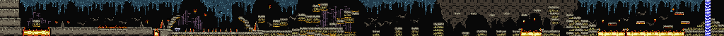 Thumbnail for a map of Cave 3 for the Game Boy game Rhino Rumble.