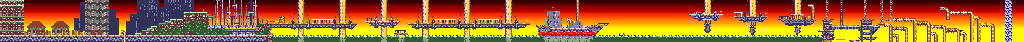 Thumbnail for a map of City 1 for the Game Boy game Rhino Rumble.