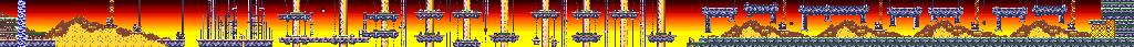 Thumbnail for a map of City 2 for the Game Boy game Rhino Rumble.