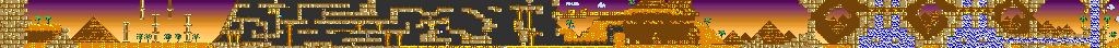Thumbnail for a map of Desert 3 for the Game Boy game Rhino Rumble.