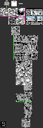 Thumbnail for a map of Chapter 1 (Unmarked) for the Game Boy game Rolan's Curse.