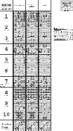 Thumbnail for a map of Level 1 for the Game Boy game Solomon's Club.