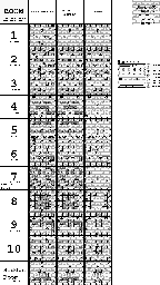 Thumbnail for a map of Level 3 for the Game Boy game Solomon's Club.