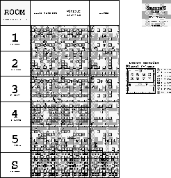 Thumbnail for a map of Level Solomon for the Game Boy game Solomon's Club.