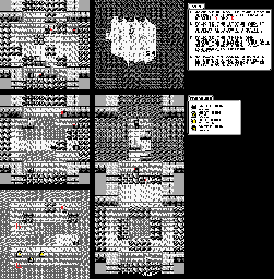 Thumbnail for a map of Island Dungeon for the Game Boy game Super Chinese Land 3.