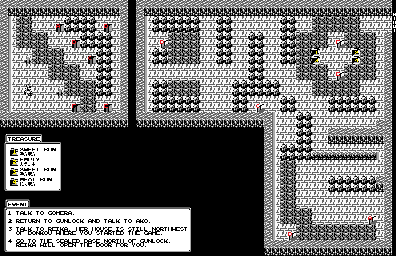 Thumbnail for a map of Volcano for the Game Boy game Super Chinese Land 3.