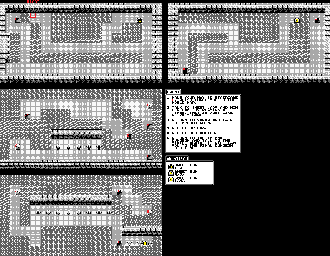 Thumbnail for a map of Yokan Dungeon for the Game Boy game Super Chinese Land 3.