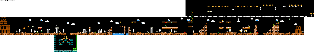 Thumbnail for a map of Challenge World 3-1 for the Game Boy game Super Mario Bros. Deluxe.