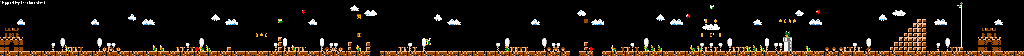 Thumbnail for a map of Challenge World 3-2 for the Game Boy game Super Mario Bros. Deluxe.