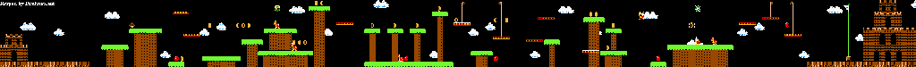 Thumbnail for a map of Challenge World 3-3 for the Game Boy game Super Mario Bros. Deluxe.