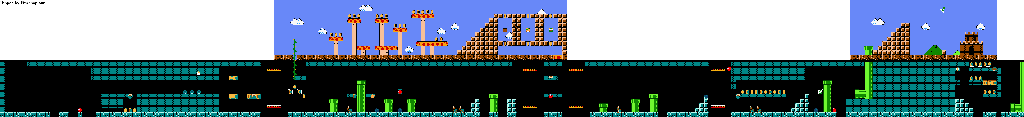 Thumbnail for a map of Challenge World 4-2 for the Game Boy game Super Mario Bros. Deluxe.