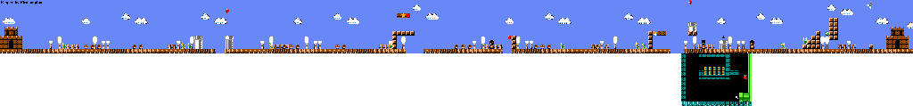 Thumbnail for a map of Challenge World 5-1 for the Game Boy game Super Mario Bros. Deluxe.