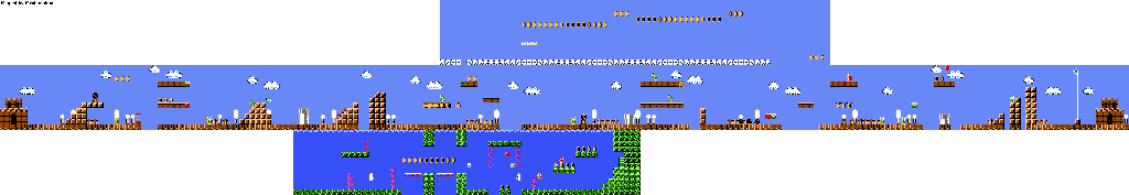 Thumbnail for a map of Challenge World 5-2 for the Game Boy game Super Mario Bros. Deluxe.